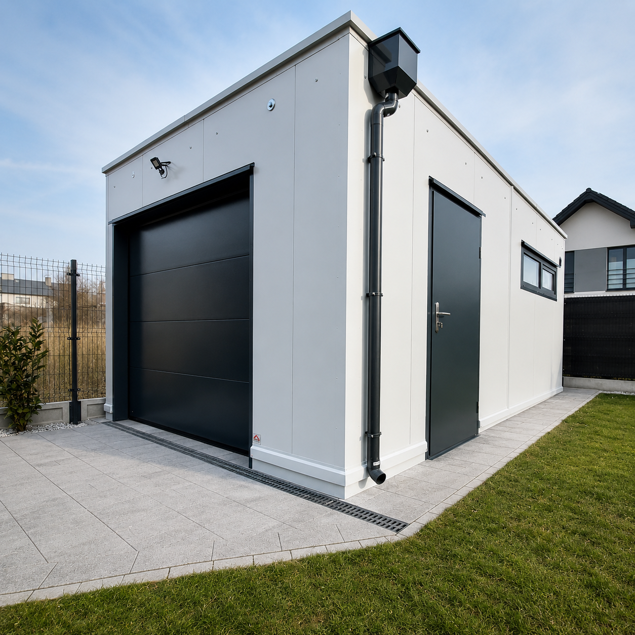 Prefab garages en garageboxen voorbeeld 1